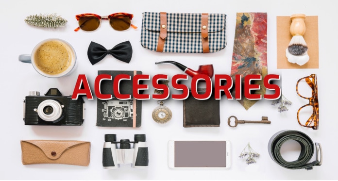 accessories vocabulary in English