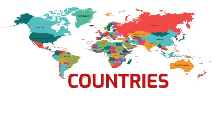 Countries in English 👇 Learn with Flags and Games