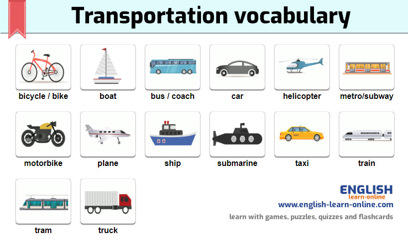 Transportation: Learning English 