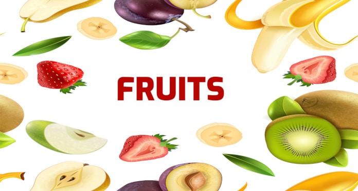 fruits vocabulary in English