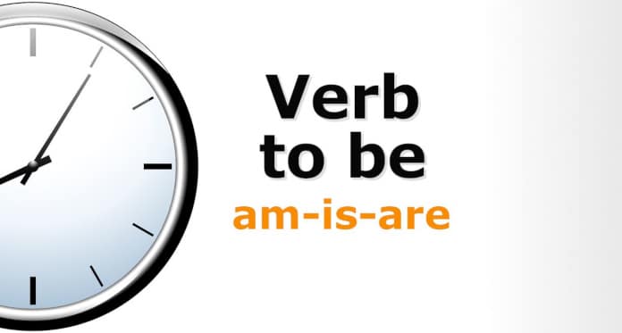 Verb to be (am, is, are) – With Examples and Online Exercises